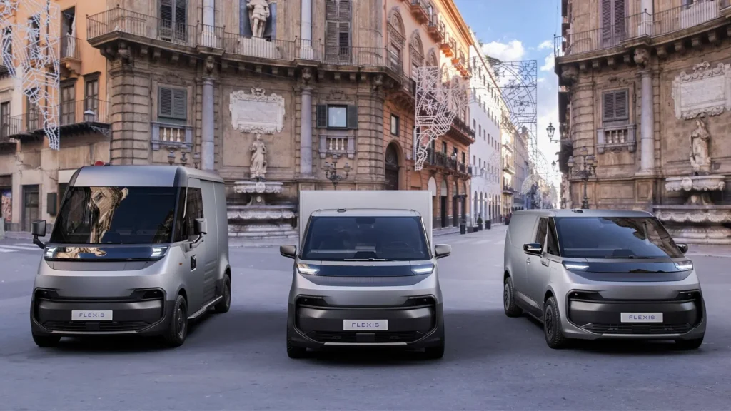 Flexis Mobility's Commercial EV Vans Range
