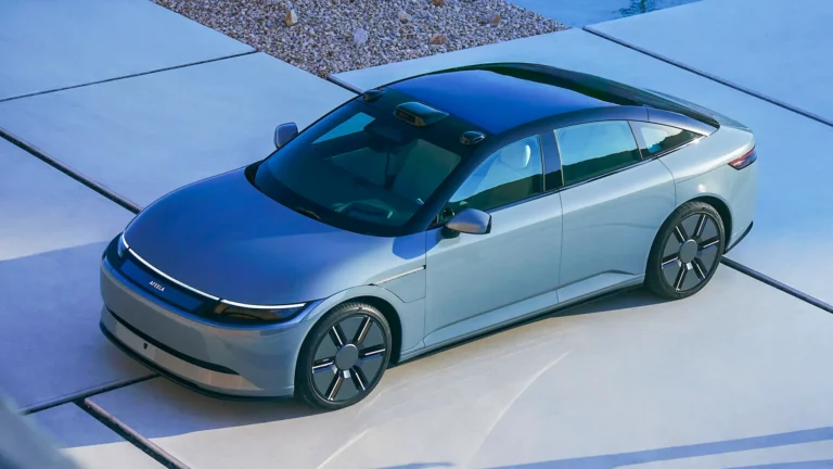 sony honda car ev afeela signature announced at ces 2025